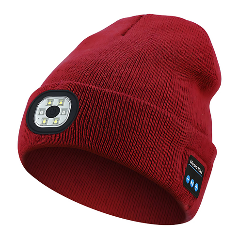 Inhoud van 3-in-1 Function Bluetooth Beanie pakket